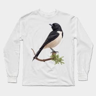 Australian Butcherbird Long Sleeve T-Shirt